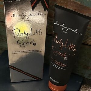 New!! Booty Parlor flirty little secret 
FIRMING BRONZER WITH PHEROMONES, 4.5oz